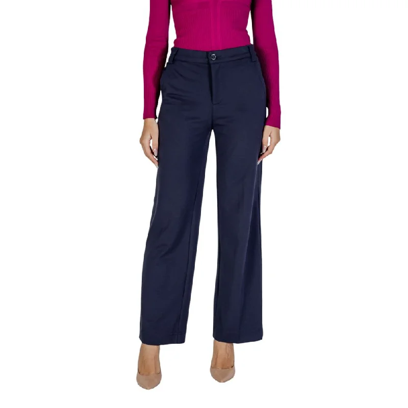Street One Blue Viscose Jeans & Pant Fashionable Jeggings Style Jeans