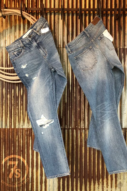 The Jayce High Rise Straight Crop Jean (Final Sale) Stylish Slim Fit Denim