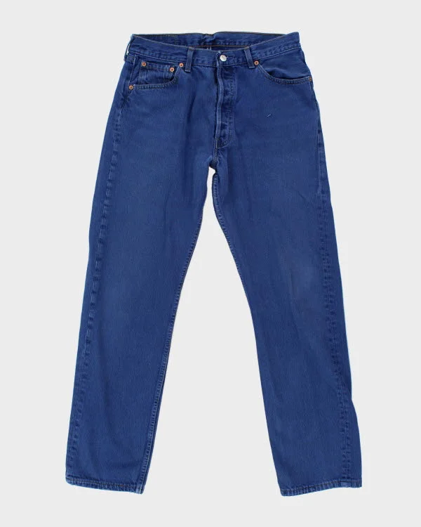 Vintage 90s Levi's Blue Jeans - W32 L32 Stylish High-Rise Mom Jeans