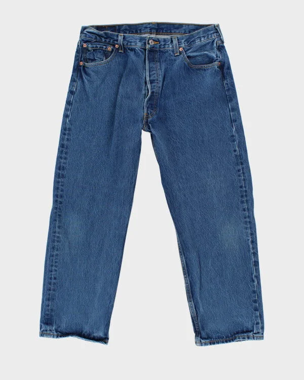 Vintage Levi's 501 Jeans - W38 L30 Trendy Pleated Waist Jeans