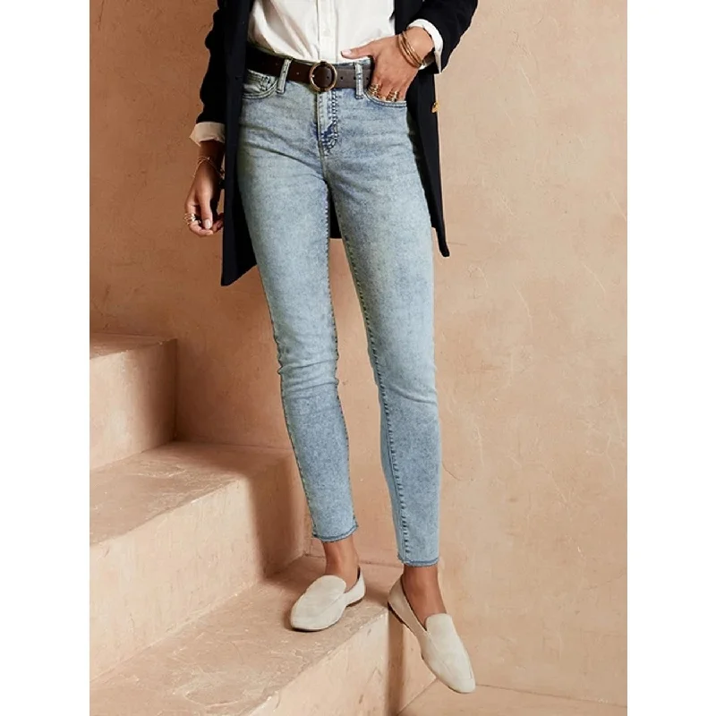 GP Skinny Acid Curvy Jeans Comfortable Drawstring Waist Jeans