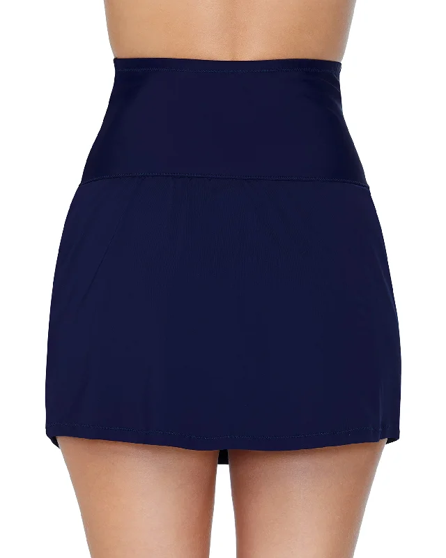 2024 Leilani Waikiki Solids Control High Waist Skirt - E720039 corduroy skirt cozy