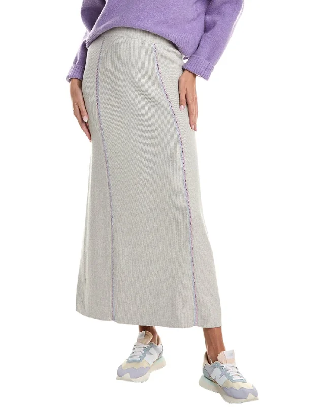 Atm Anthony Thomas Melillo Cashmere-Blend Maxi Skirt denim skirt fashionable