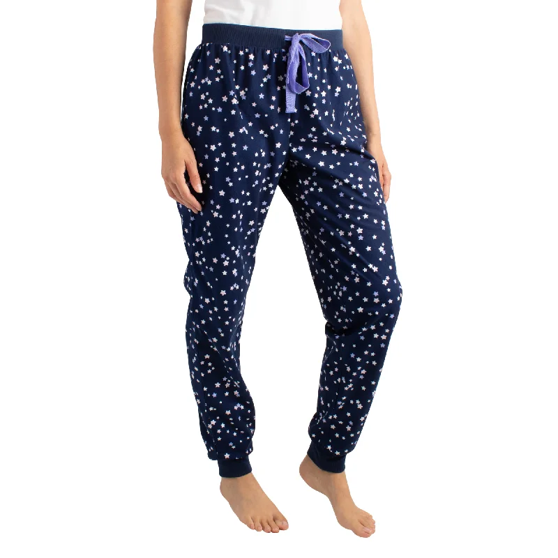 Carisma Women's Pressed Polar PJ Pants with Drawstring Fashionable Work Pants