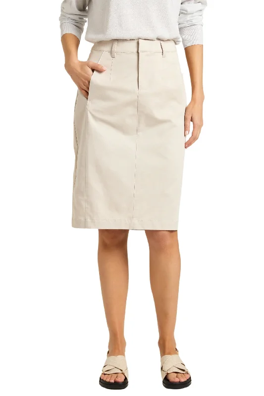 ARLO SKIRT - YT25S9518 zip skirt side