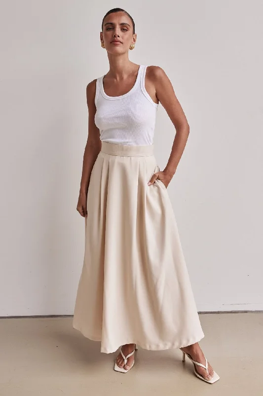 Chiara Skirt (Cream) lace skirt intricate