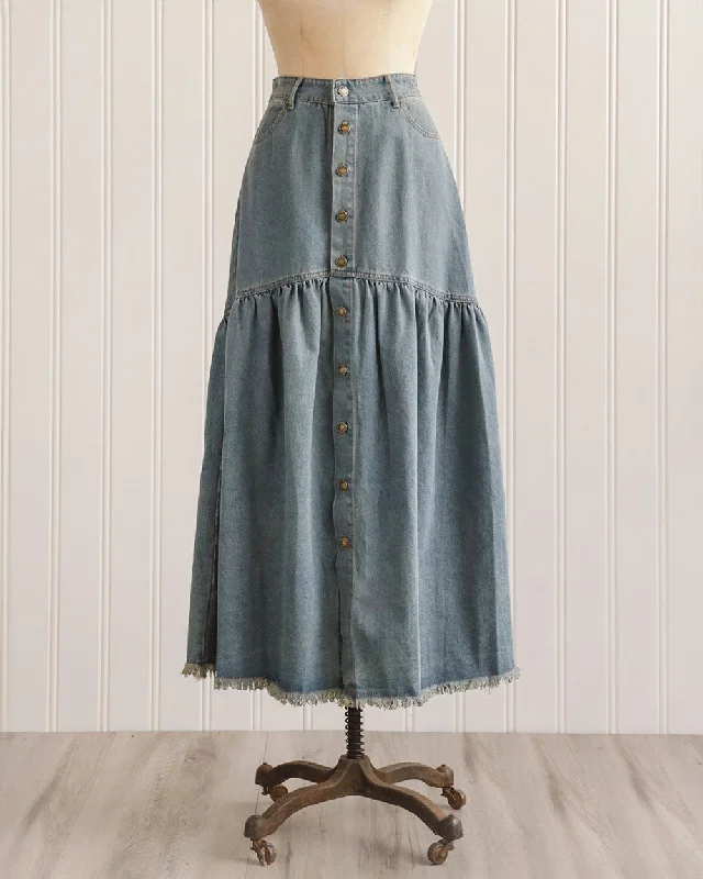 Modern Frontier Denim Skirt athletic skirt fit