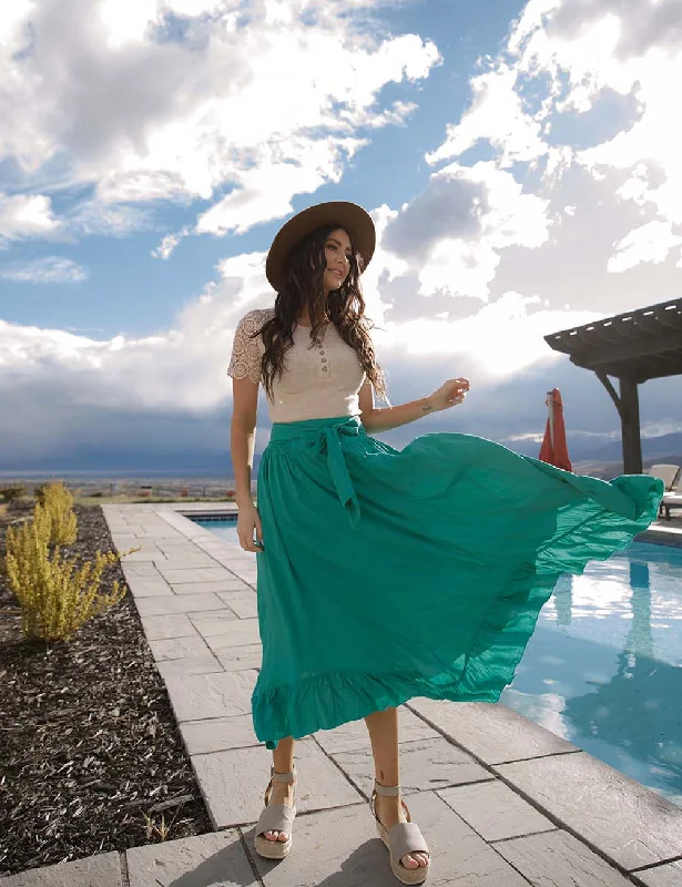 Create The Flow Skirt denim skirt classic