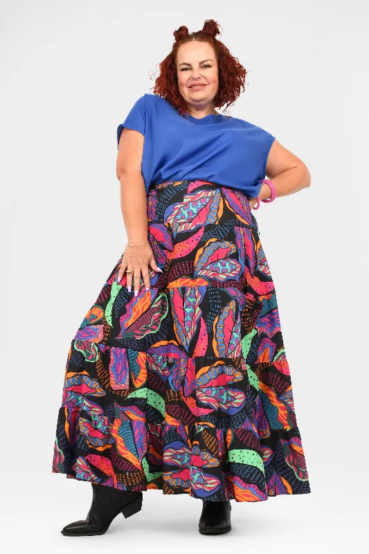 Claudia Maxi Skirt spandex blend skirt