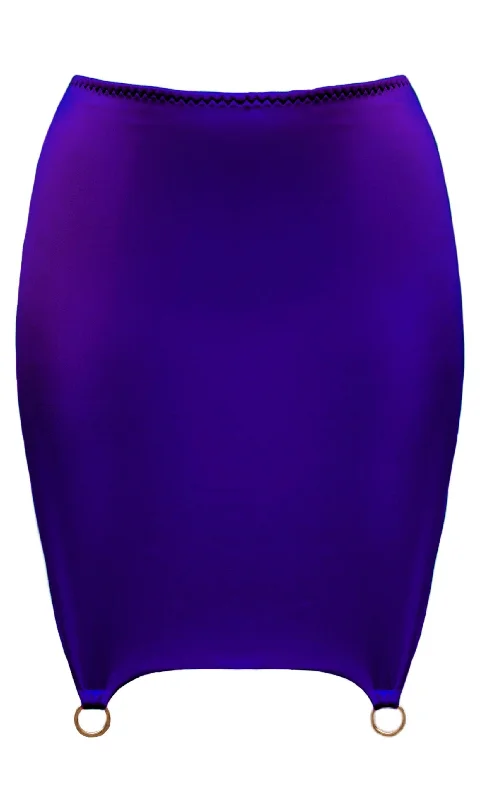 Cymothoe Violet skirt a-line skirt cut