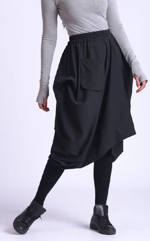 Extravagant Asymmetric Skirt denim skirt fashionable