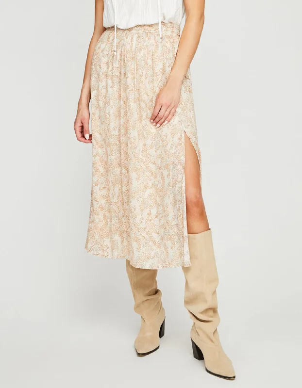 Etoile Skirt linen skirt breathable
