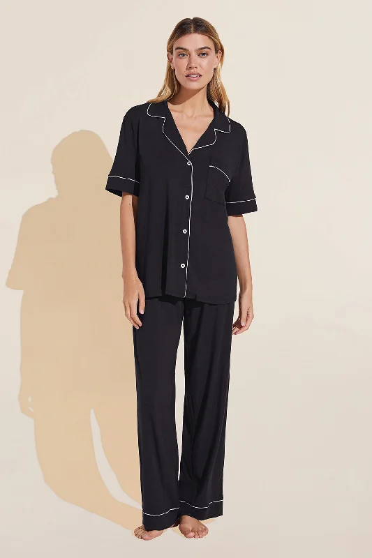 Gisele TENCEL™ Modal Short Sleeve & Pant PJ Set Cozy Knit Pants