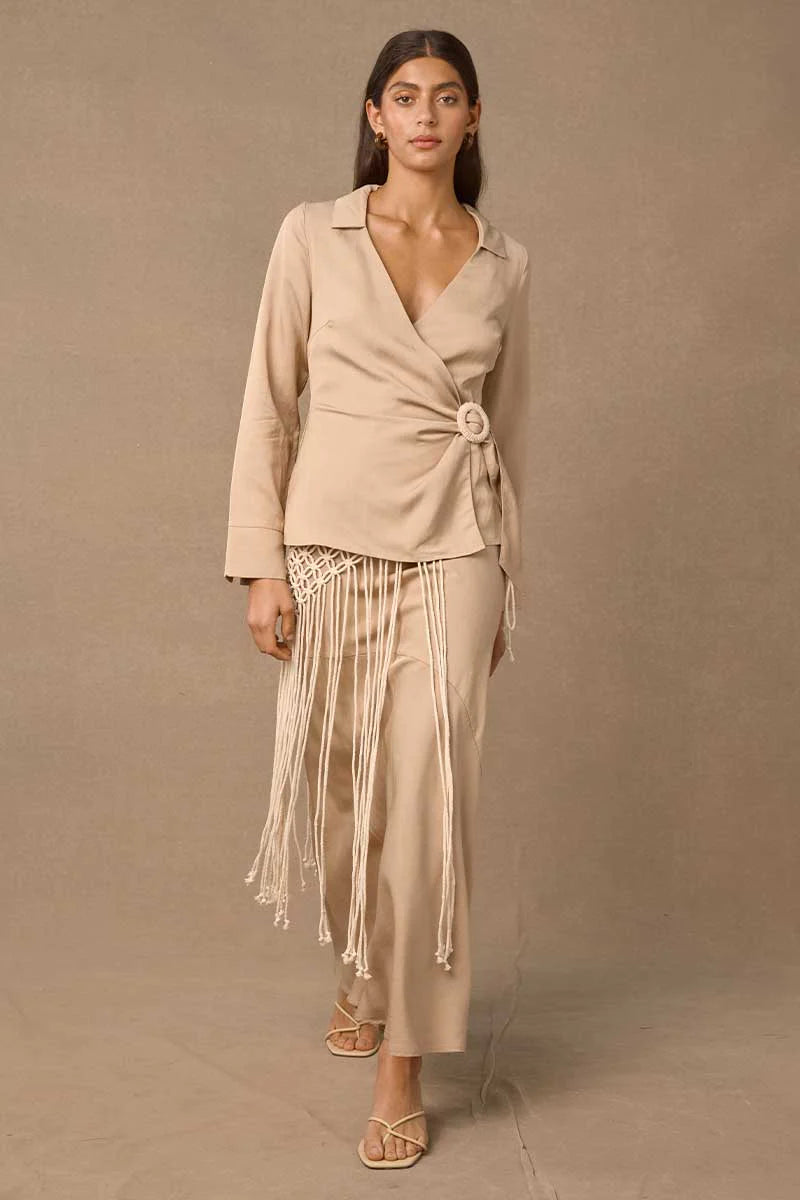 Hermosa Bias Skirt vintage skirt charm