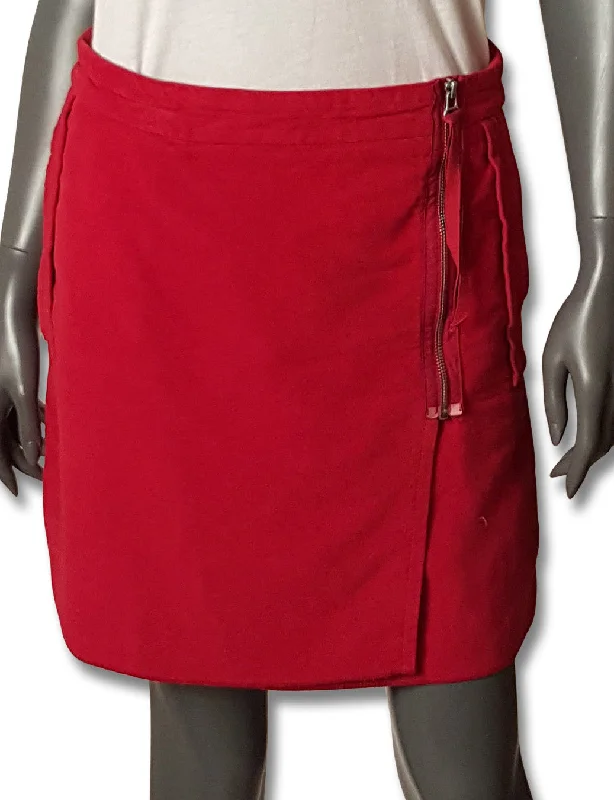 Iconic Margiela Line 6 "Short" Skirt satin skirt smooth