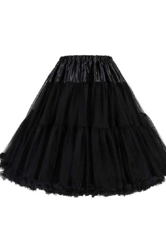 Lengthen Boneless Skirt Mesh Tutu Skirt Petticoat velvet skirt sumptuous