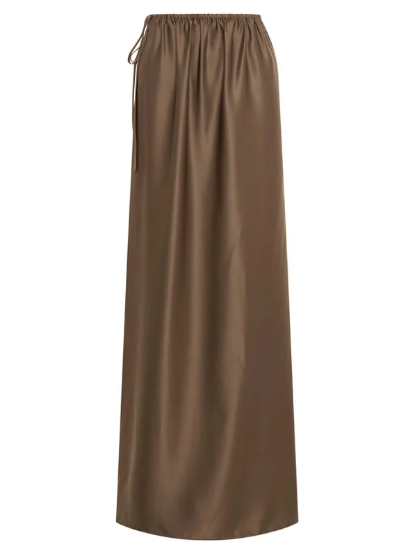 Lucia Tie Up Skirt corduroy skirt durable