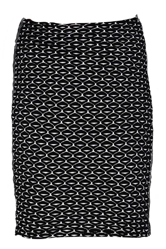 IRIDA Black White Elastic Skirt corduroy skirt durable