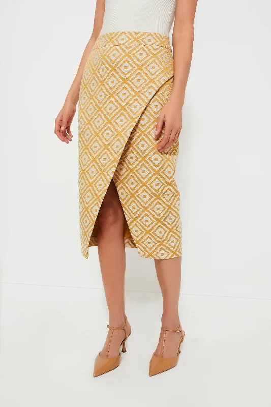 Marigold Tweed Margo Skirt lightweight skirt design