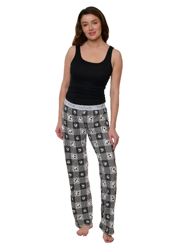 Nightmare Before Christmas Lounge Pajama Disney Sleep Pants Womens Disney Cozy Lounge Pants