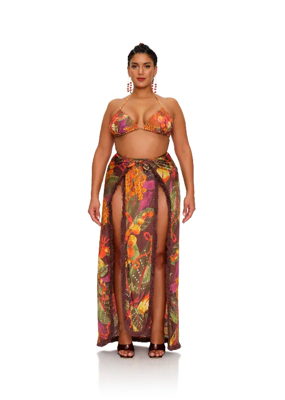 OMMA SARONG SKIRT cashmere skirt soft