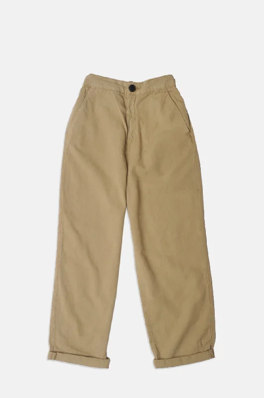 Pasop Pant Clay Relaxed High-Waist Trousers