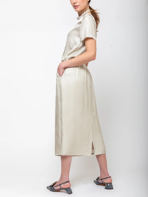 Vela Skirt - Dove lace skirt romantic