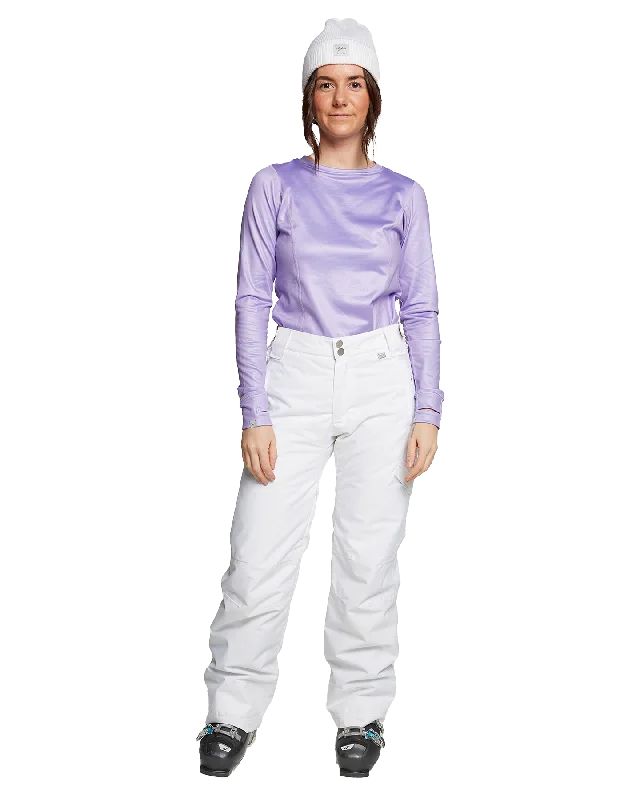 Rojo Adventure Awaits (Plus Size) Women's Snow Pants Fashionable Button-Up Pants