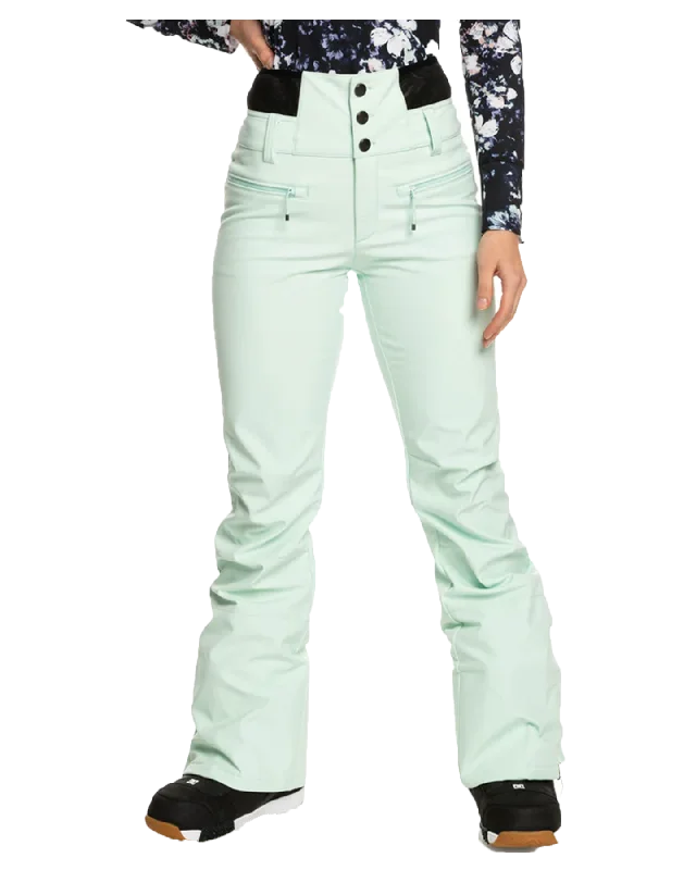 Roxy Rising High Women's Snow Pants Trendy Tapered Pants