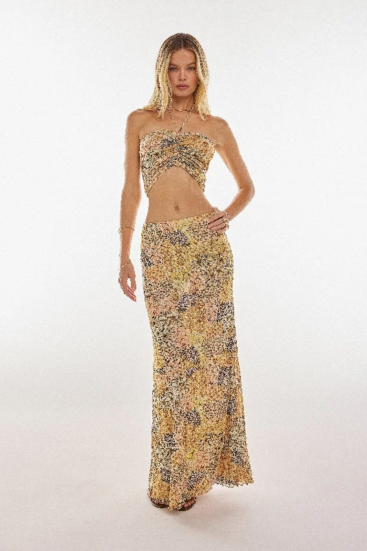 Sarah Skirt in Houston denim skirt durable