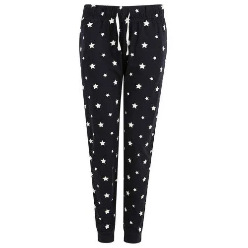 SF Womens/Ladies Stars Lounge Pants Trendy Printed Pants