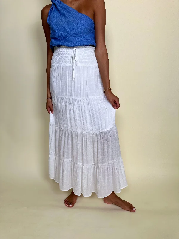 EVERMORE MAXI SKIRT denim skirt stylish