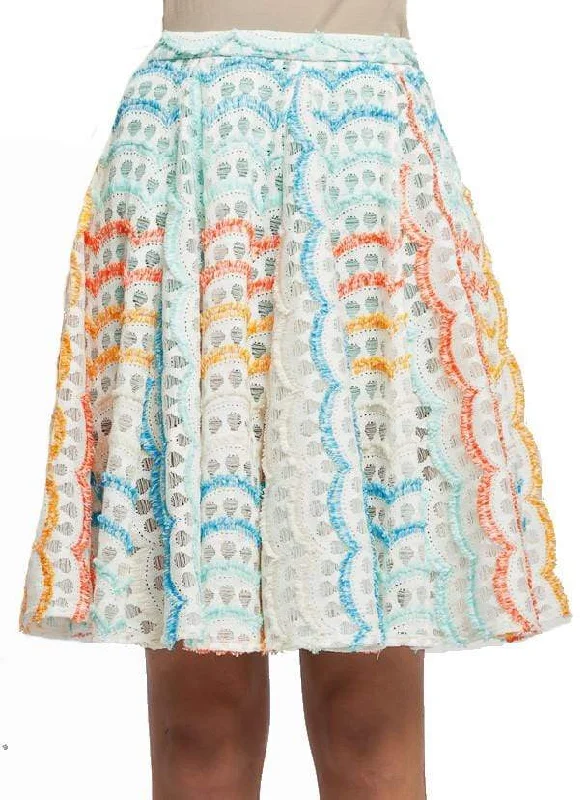 Tux Skirt - Oceana lace skirt delicate