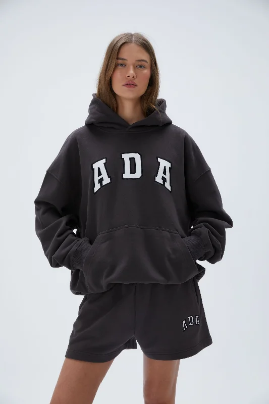 ADA Oversized Hoodie - Coffee Bean Graphic Hoodie Design Print