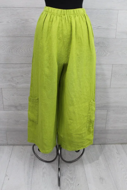 Bryn Walker Light Linen - Casbah Pant ( Available In XXL) Trendy Work Pants