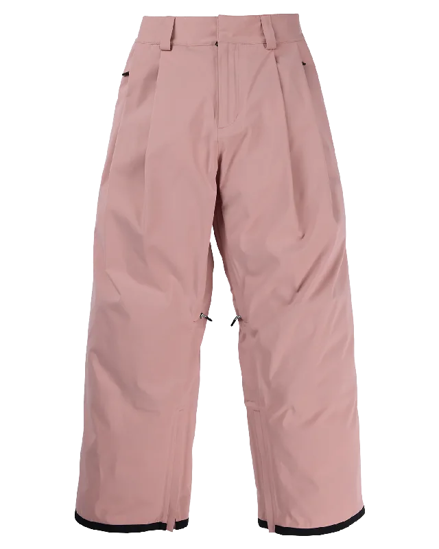 Burton Women's Analog 3L Voiceover Snow Pants - Powder Blush - 2024 Comfy Cargo Trousers