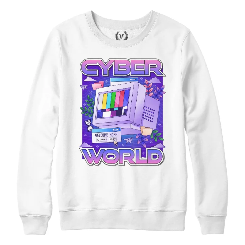 CYBER : Sweatshirt Hoodie with Longline Fit Extended Stylish