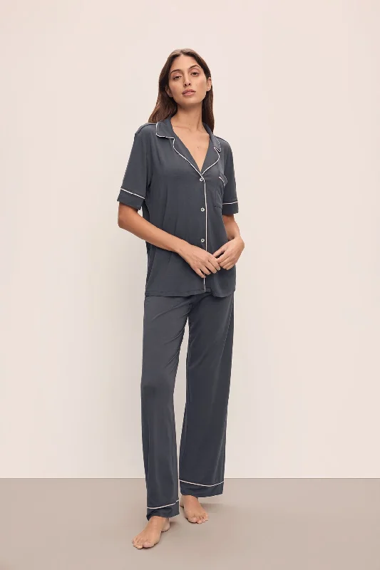 Gisele TENCEL™ Modal Short Sleeve & Pant PJ Set Relaxed Casual Leggings