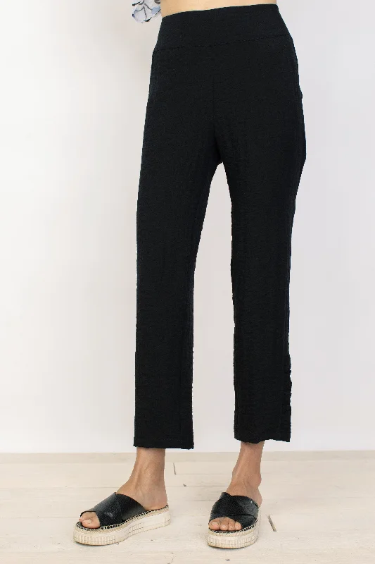 Habitat Pants - Ruched Ankle Pant ( Available In XXL) Fashionable Button-Up Pants