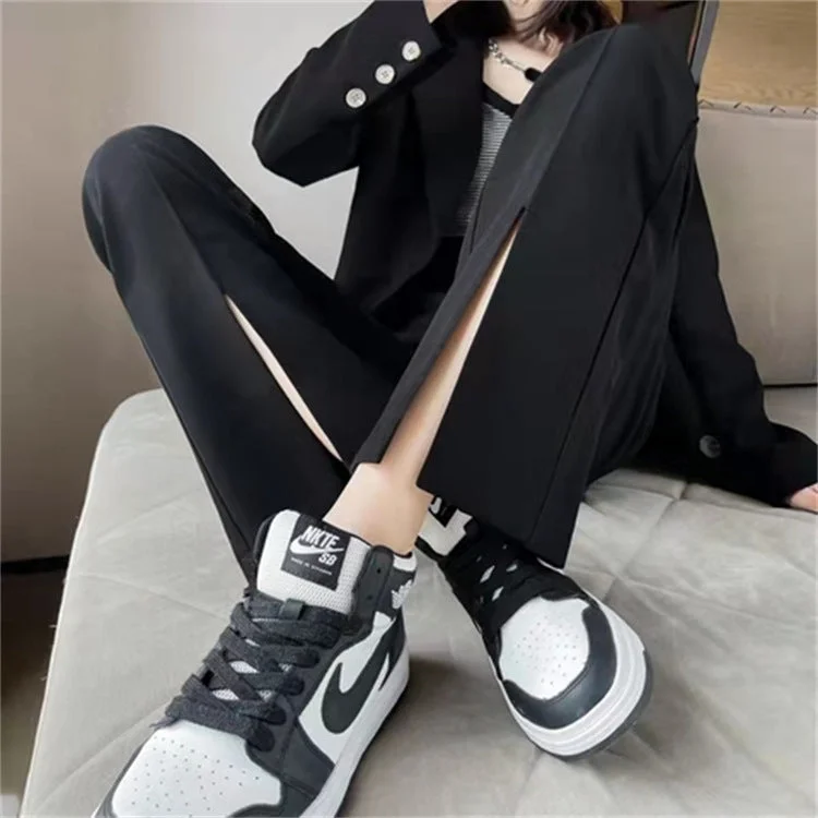 NiDELL: Glamorous Autumn Long Pants For Women Fashionable Work Pants