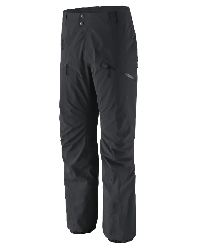 Patagonia PowSlayer Women's Snow Pants - Black - 2024 Comfortable Pleated Pants