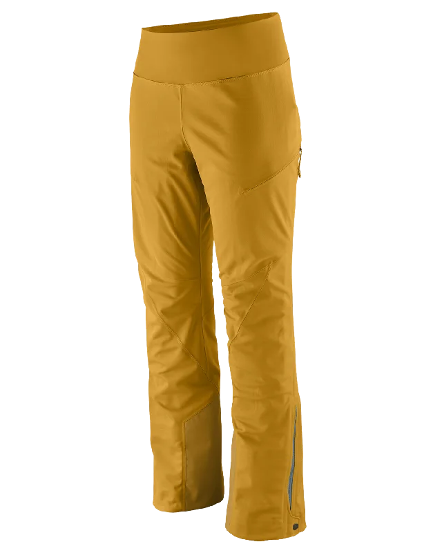 Patagonia Women's Upstride Pants - Cosmic Gold Casual Plaid Pants