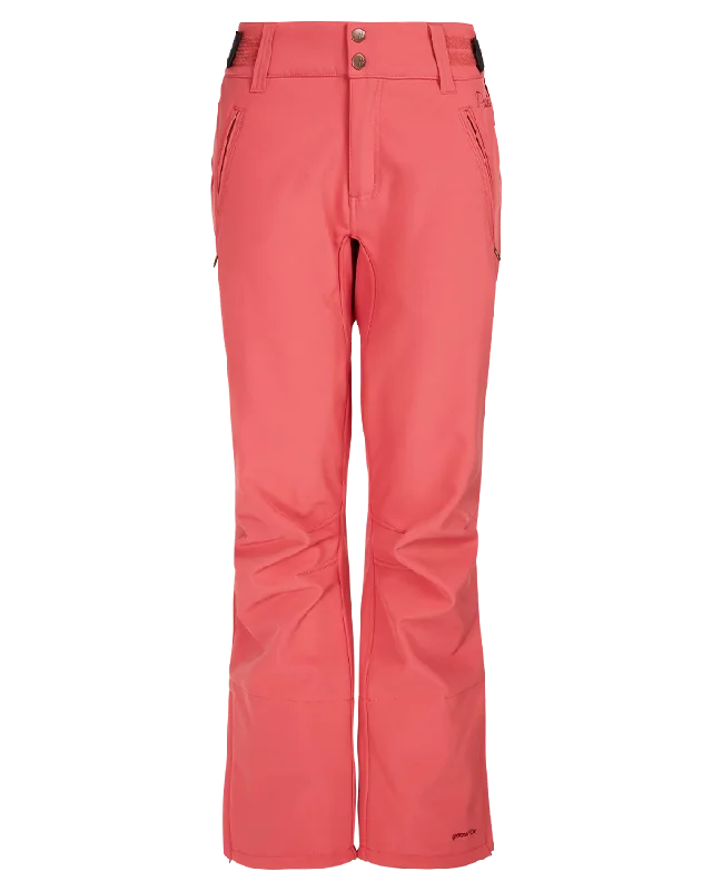 Protest Lole Womens Softshell Snow Pants - Rusticrust - 2023 Trendy Printed Pants