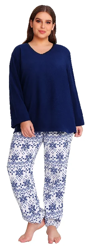 RH Plus Size Pajamas Pants Long Set Plush Women Sleepwear PJS XL 2X 3X PRHW2752 Comfy Athletic Pants