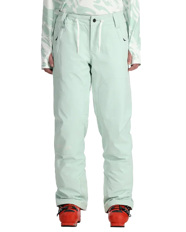 Spyder Women's Seventy Pants - Wintergreen Formal Linen Trousers